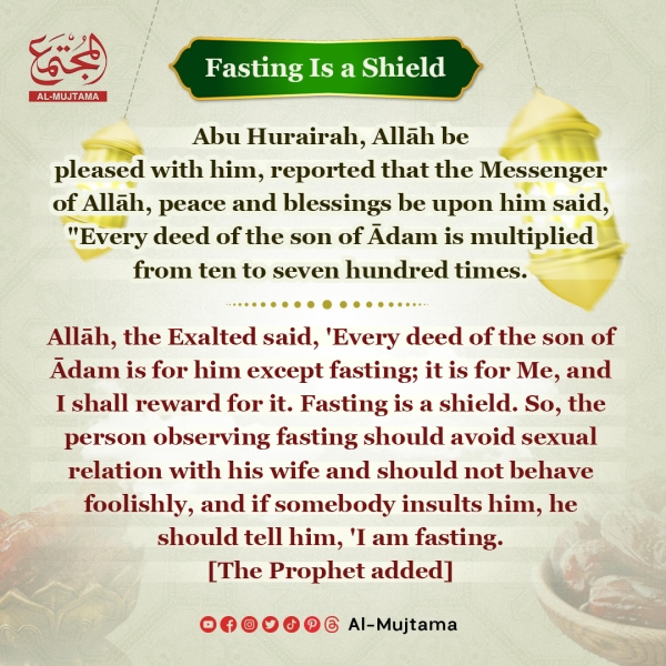 Fasting Is a Shield