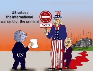 US vetoes the international warrant for the criminal
