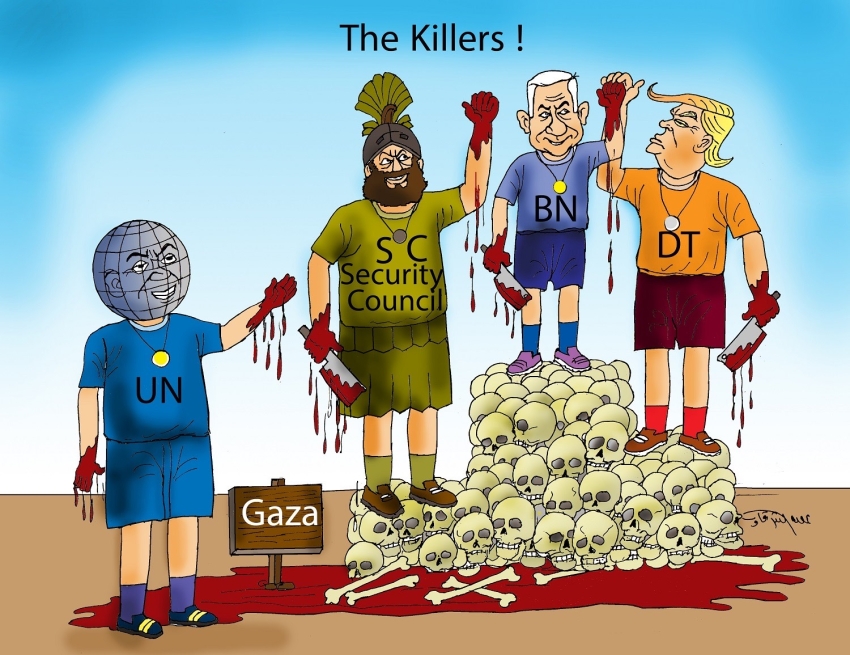 Gaza bleeds, the world watches