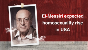 El-Messiri expected homosexuality rise in USA