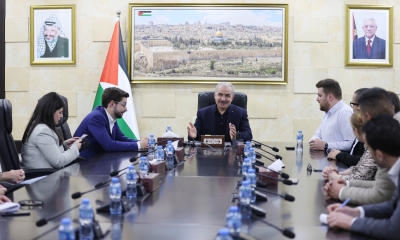 Palestinian Premier calls for pressure on &quot;Israel&quot; to allow Palestinian elections in Jerusalem